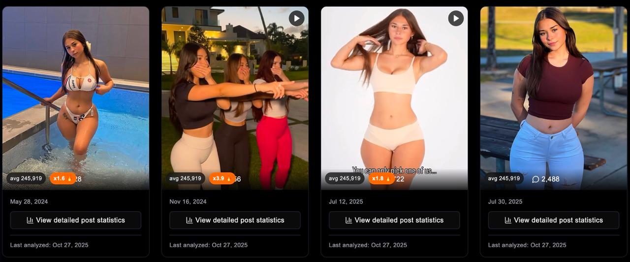 Social Analytics dashboard preview